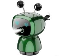 Para Smart Car And Home Fan Difusor con spray de niebla ajustable para difusión de aroma a través de montaje de ventilación de aire (verde)