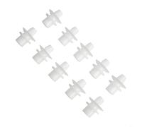 Para Smart Fortwo 450/451 parachoques trasero guardabarros clips 10 unids para Cabrio Coupe modelos reemplazo plástico