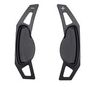 Para Smart Fortwo Cabrio Forfour 451 453 Crosstown Volante de coche Paletas de cambios DSG Extender Pegatinas Accesorios (negro)