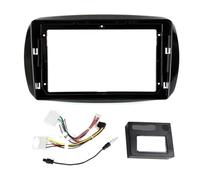 para Smart para Fortwo C453 A453 W453 2014-2020 9Pulgadas Radio Cara Marco Fascia Estéreo Panel Montaje Unidad Principal Canbus Marco de Radio
