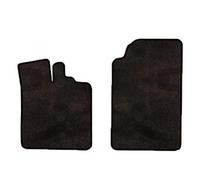para Smart para Fortwo W451 2007 2008 2009 2010 2011 2012 2013 Accesorios para Alfombrillas De Coche Alfombrillas Coche(Polyester Red,RHD)