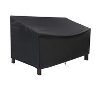 Para Sofá De Exterior: Tela Impermeable Para Patio, Tela Bloqueadora Del Sol, Protector Para Sofá De Dos Plazas Con Correas Ajustables, Barrera Textil Oxford De Poliéster | Junto A La Piscina Ba