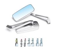 para Softail Sportster Chopper Bobber Touring Cruiser Street Bike Espejo retrovisor Lateral para Motocicleta Espejos Laterales de Motocicleta