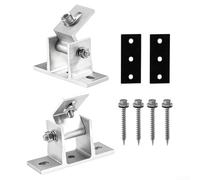 para soporte Aluminio Panel Solar para techo RV Barco para | Aleación aluminio alta para resistencia, ligero, anti-óxido, para ideal para techos de RV y barcos, instalación rápida