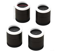 para soporte Caucho para Patas de Cama Sofá para mesa 500kg | para ajuste triple altura 7,12,20cm, antideslizante con púas, caucho para suave para tpu, para ideal camas sofas