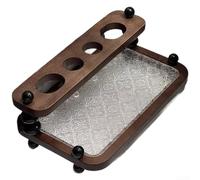 para soporte Cepillos Dientes para madera 3 Ranuras Sin Taladro | Fijación ventosa para fuerte, no daña paredes, para ideal alquiler, organiza pasta dental e hilo, secado rápido