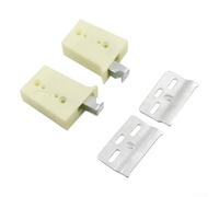 para soporte Colgante Armario 2 Piezas para acero para carga 60kg | para acero laminado en frío, para carga 60kg, para ideal armarios cocina, montaje pared, beige