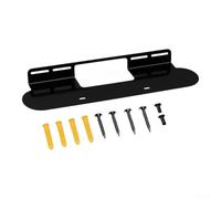 Para soporte de haz Sonos de 42 cm, ahorra espacio, estable para Sonos Beam | Acero al carbono macizo, extremadamente estable, evita la flacidez, para Sonos Beam Gen 1/2, lacado en negro