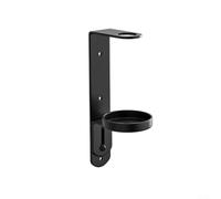 para soporte Dispensador Jabón Pared para acero Inoxidable Negro Organizador Fregadero Baño Cocina Ducha Estropajo Esponjas 67mm(1 Hole)