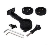 para soporte GPS Bicicleta para garmin para bryton para cateye ABS Negro