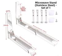 para soporte Horno Ajustable 40 a 63cm Antióxido para robusto | Ancho ajustable 40-63cm, para acero carbono , para ideal espacios , para carga para mÃ¡xima 25kg