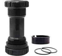 para soporte Inferior 68mm Rodamiento Sellado MTB Carretera(Black) | Aluminio grado aeroespacial, ligero y , 68-73mm, ideal montaña y carretera