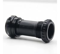 Para soporte inferior de bicicleta, diámetro del eje de 29 mm, se adapta a carcasas de soporte inferior roscadas de 68 mm y 73 mm (negro)