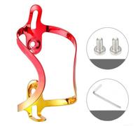para soporte para botella Agua Bici Carretera Aleación Aluminio(pink) | Aleación aluminio, 27.5g ultraligero, ideal MTB y carretera, para resistencia, no se deforma