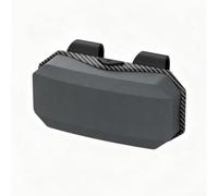 para soporte para sol Visera Textura Carbono para soporte para | Apertura un botón, para acceso para rápido, plástico ABS para robusto, interior aterciopelado, uso diario