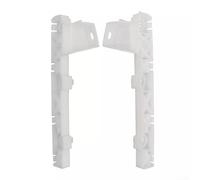 para soporte Parachoques para delantero ABS L+R Lancer 08-17 | de para montaje para preciso, ajuste seguro, protege estructura frontal, acabado liso, sin pintura