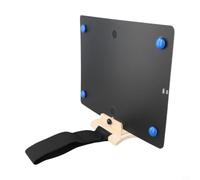 para soporte Partitura Ergonómico Brazo Saxofón Clarinete para(A) | Base madera sólida, placa PVC, silicona antideslizante, negro , para construcción duradera