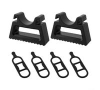 para soporte Plástico Bici 20cm Mantenimiento para soporte | Ajuste 29-34mm, almohadillas antideslizantes, plástico para robusto, ideal taller mecánico, uso doméstico