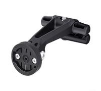 para soporte Plástico Bici 81x56mm Negro para soporte Plástico | Compatible para garmin/ para dji, ajuste seguro, visibilidad para máxima, plástico , uso nocturno