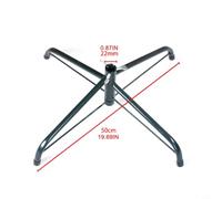 para soporte Plegable Árbol Navidad Metal 4-6 Piezas para soporte(C) | Para árboles 4-6 pies, peso máx 13.2 libras, diámetro poste <1.25 pulgadas, plegable
