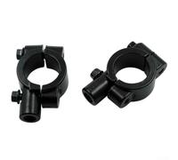 para soporte Retrovisor para moto para m10 para Manillar 25mm Abrazadera Aluminio Negro para accesorios Motocicleta para atv Scooter Par