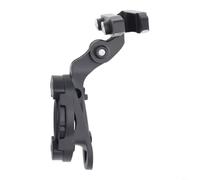 para soporte Sillín para garmin Varia RCT715 Aleación Aluminio | Aleación aluminio CNC, para carga pesada RCT715, fijación firme sillín, negro mate, óxido