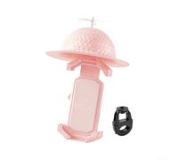 para soporte Teléfono Bicicleta ABS al Agua y para sol para | Impermeable total, protección solar, reduce calor, durabilidad extendida, lluvia o para sol intenso(Pink)