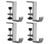 para soportes Calcetín Navidad Aluminio Antideslizante para | Aleación aluminio, antideslizante, soporta 5lb, para mantel grueso, estable(4PCS)