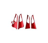 Para Sportage NQ5 2023-2026 Embellecedor Del Panel Interior Manija Puerta | Ajuste de la cubierta(LHD Red)