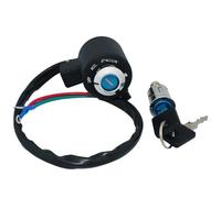 Para Sportster 883 Para XL 1995-2003 Negro 3 Cables Interruptor De Bloqueo Ignición Motocicleta Juego Llaves Bobinas De Encendido