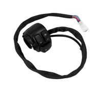 Para Sportster XL 1996-2013 Para Sportster XR 2008-2013 Para Dyna 1996-2011 Interruptor Control De Intermitentes Para Manillar De Motocicleta De 1" Y 25 Mm Color Negro Interruptor del manillar