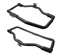 para Sportster XL1200 XL Iron 883 Custom Seventy 2004-2018 Motocicleta Bigote Motor Guardia Carretera Crash Bar Portaequipajes para Motocicleta(Black)