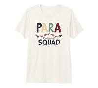 para Squad Educador Paraprofesional Educador Educación de Maestros Camiseta Premium