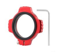 Para Sram Para Dub Crank Sprocket Adjuster 7075 Aleación de aluminio Soporte inferior Precarga Anillo Arandela Kit Para Xx1 X01 Para Mantenimiento de Bicicleta Eagle (rojo)