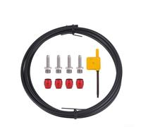 Para Sram para Stealth-a-majig Kit de herramientas de purga de freno compatible, aguja de precisión de acero inoxidable, juego completo con mangueras y adaptadores para servicio de freno hidráulico (C