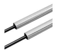 Para SsangYong Para Korando C200 Nuevo Para Actyon 2010-2019 Puntales Portón Trasero Soportes Elevación Maletero Amortiguadores Resortes Choque Amortiguadores Maletero(Silver Carbon Fiber)
