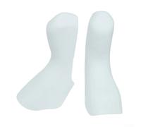 Para ST R8020 compatible con campanas de palanca de freno de bicicleta, cubierta de silicona que ofrece un control mejorado y resistencia a la intemperie para durabilidad STant (blanco)