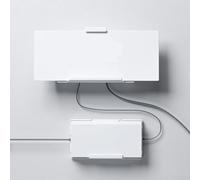 para Starlink Gen 3 Mount, para Starlink Internet Kit Satélite ABS Router y fuente de alimentación Soporte de pared para Starlink V3 Standard Dishy(C)