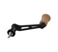 Para Stella Complex F4 F6 Para Twin Power Cardif Para Stradic Wanford Para Ultegra Para Sahara Reel Fibra de carbono Brazo de una sola manija 70mm Púrpura (plata)