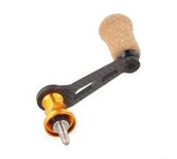 Para Stella Complex F4 F6 Para Twin Power Cardif Para Stradic Wanford Para Ultegra Para Sahara Reel Fibra de carbono Brazo de una sola manija 70mm Púrpura (oro)