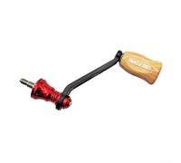 Para Stella For Stradic Complex F4 F6 Para Twin Power Cardif Wanford Para Ultegra Para Sahara Para Miravel Nasciaero Sephia Reel Fibra de carbono Mango de un solo brazo Perilla de grano de madera