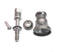 Para STELLA Reel Rocker Arm Junta de interfaz de metal compatible con STRADIC Complex F4 Cardif Wanford (gris)