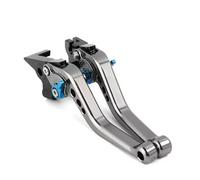 Para STREET 675 TRIPLE R RX 2009-2016 Varilla De Freno Palanca Embrague Ajustable Manija Freno de Mano delantera(Titanium Blue)