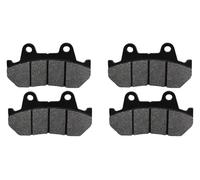 Para STREET Para BICICLETAS CX 650 CX650 Para Turbo 1983 VF 700 Pastillas Freno Delanteras Y Traseras Para Motocicletas Piezas Para Motocicletas Pastillas Freno Motocicleta(2 pairs)
