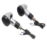 para SU&ZUKI para B&oulevard M109R VRZ1800 2006-2013 Luz Indicadora Señal Giro Trasera Lámpara Freno Trasera Intermitente Señales Giro 2 En 1 E4 Señal De Giro para Motocicleta(Front 2 in 1)