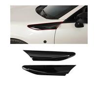 Para Subaru Para BRZ 2016-2020 ABS Marco De Luz Trasera Coche Embellecedor Cubierta Carcasa Protectora Negra Freno Coche Interior Accesorios(E)