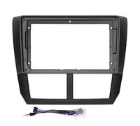 Para Subaru Para Forester 2008 2009 2010 2011 2012 Auto Stereo Panel Bisel Center Fascia 9 Pulgadas Kit Marco Radio Coche fascia radio estéreo(Enmarcar un cordón)
