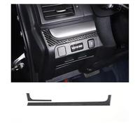 Para Subaru Para Forester 2013 2014 2015 2016 2017 2018 LHD Car Center Console Copilot Storage Box Sticker Interior Trim 2 piezas Coche Interior Accesorios(Style B)