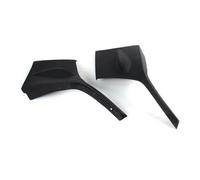 para Subaru para Impreza WRX Sedan STI 2004 2005 Labios Laterales Barbilla Cupwings Solapa PU Negro Separadores Parachoques Delantero Coche