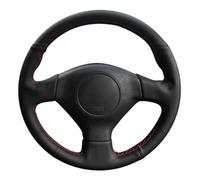 para Subaru para Legacy para Forester para Outback para Impreza WRX 2003-2007 para Saab 9-2X 2005 2006 Cubierta Cuero Artificial Funda Volante Cuero(Blue Thread)